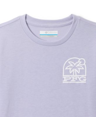 Girls' 7-16 Palm Waves Short-Sleeve T-Shirt