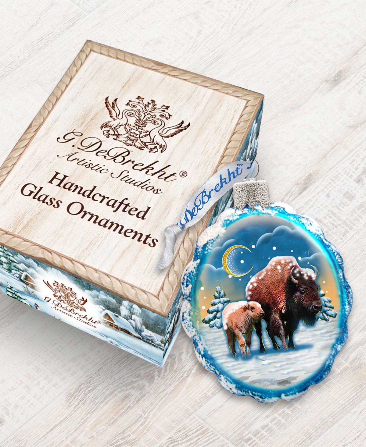 Designocracy Buffalo Mercury Holiday Ornament