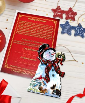 by Dona Gelsinger an Old-Fashioned Christmas Ornament Drop, Set of 2