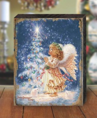 American Angel Handcrafted Wall Home Decor, 12" x 9"