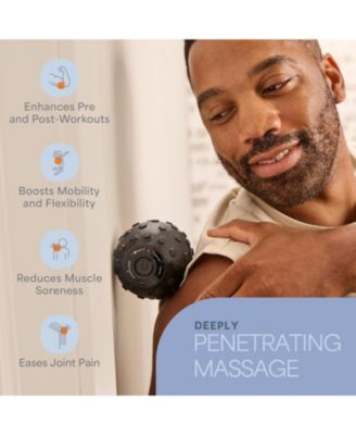 4-Speed Vibrating Peanut Massage Ball | Lacrosse Ball & Foam Roller for Recovery & Therapy