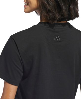 Women's Bow on Linear Logo Graphic T-Shirt