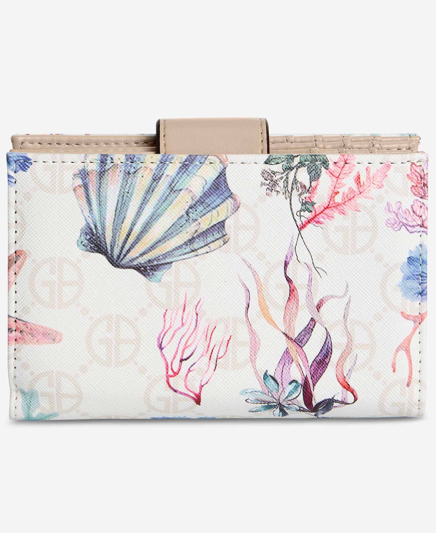 Кошелёк Giani Bernini Sea Print Framed Indexer Wallet, цвет: Морской — фото 2