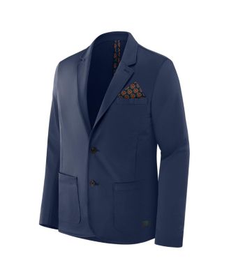 Men's Navy Chicago Bears Man-In-Motion Blazer