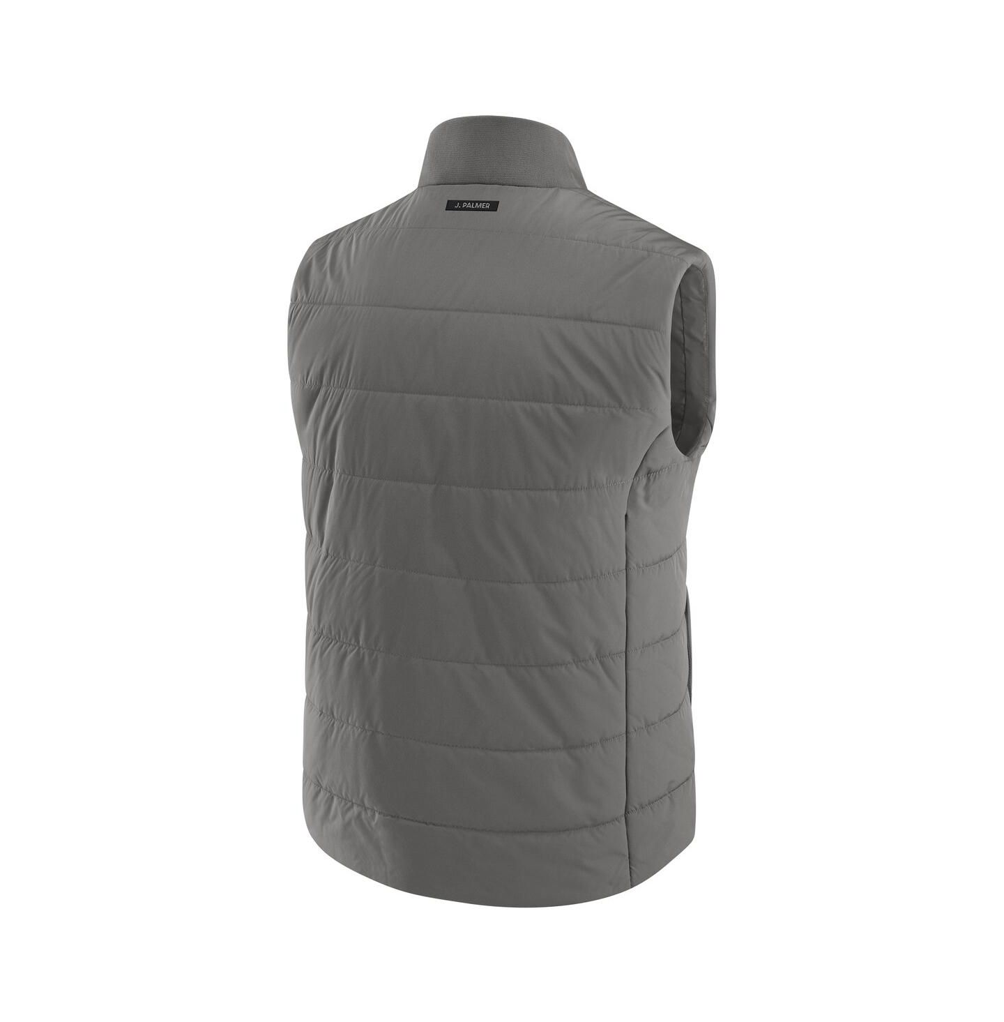 Мужской жилет J. Palmer Graphite Minnesota Vikings Front Office Full-Zip Vest — фото 3