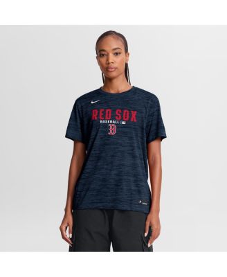 Women's Navy Boston Red Sox Authentic Collection Velocity Dri-FIT T-Shirt