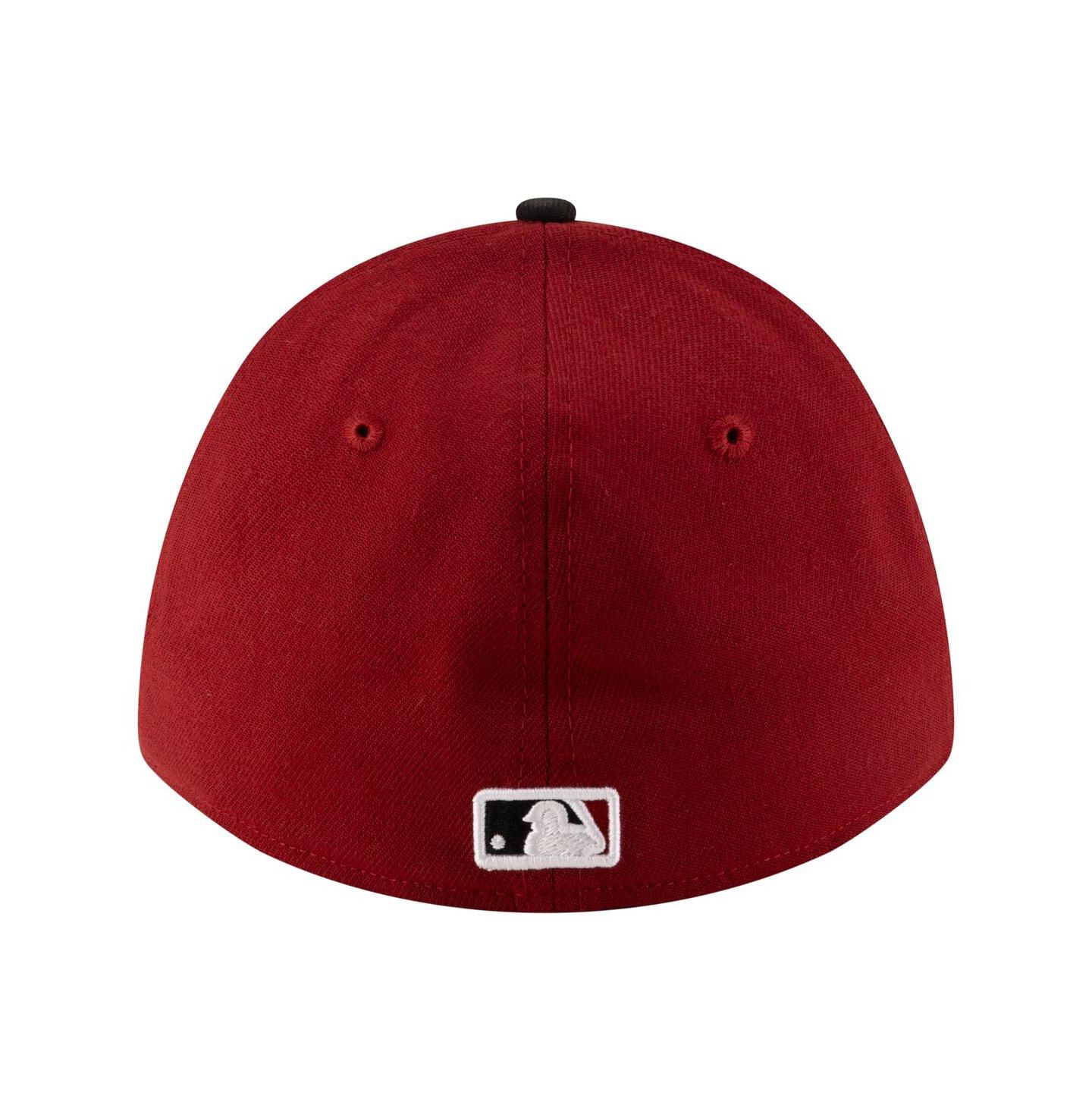 Мужская кепка New Era Red Arizona Diamondbacks Player Replica 39THIRTY M-Crown Flex Hat — фото 4