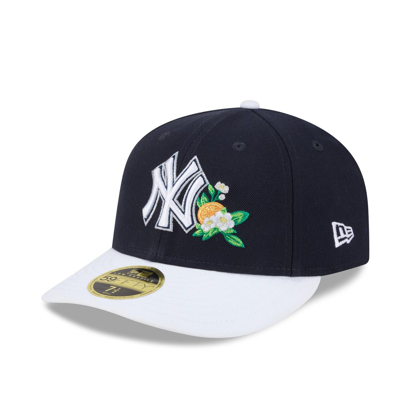 Мужская кепка New Era Navy/White New York Yankees 2026 Spring Training Low Profile 59FIFTY Fitted Hat — фото 3
