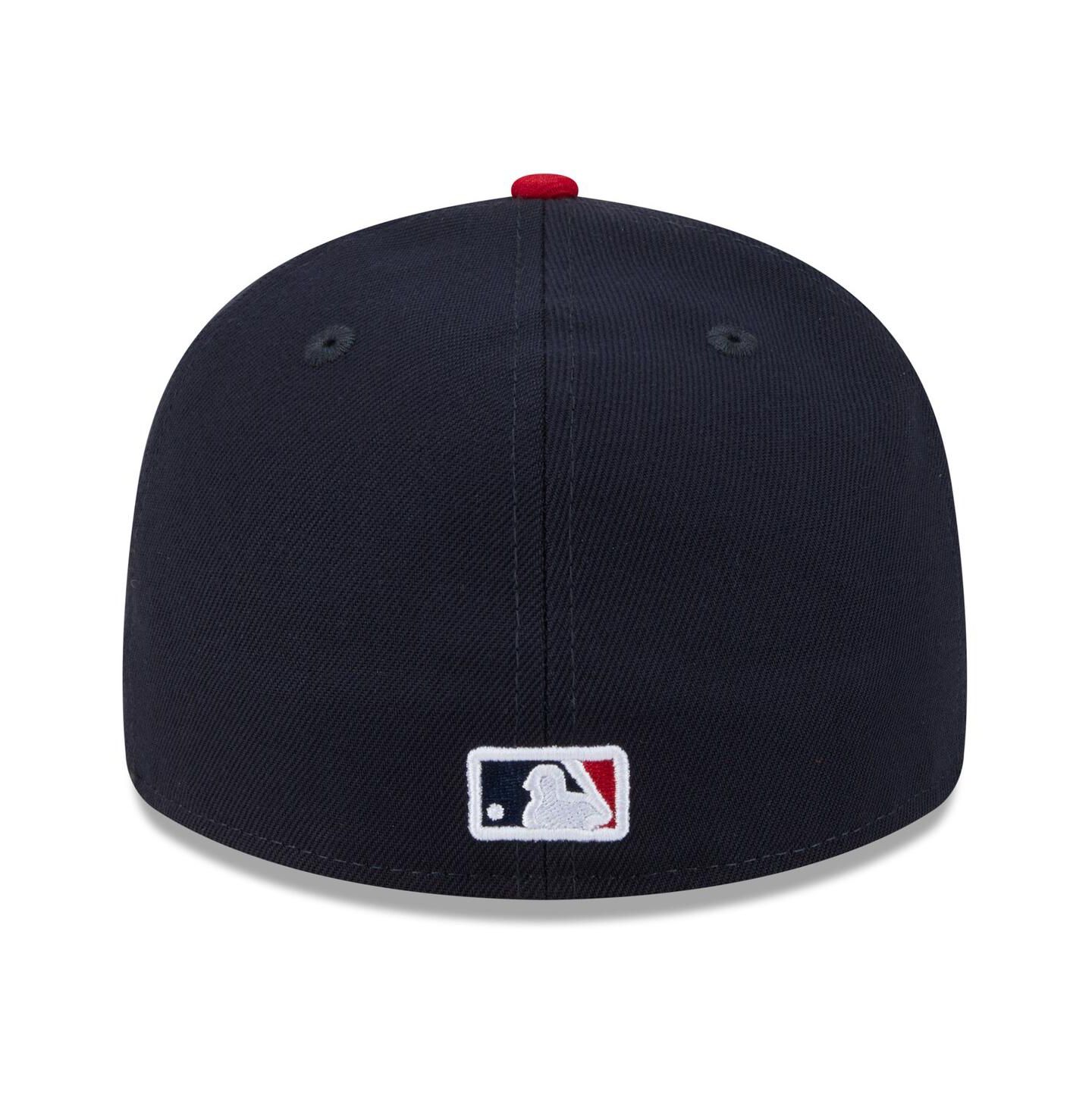 Мужская кепка New Era Navy/Red Minnesota Twins 2026 Spring Training Low Profile 59FIFTY Fitted Hat — фото 4