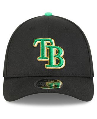Men's Black Tampa Bay Rays 2026 St. Patrick's Day 39THIRTY Flex Hat