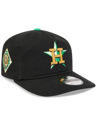 Men's Black Houston Astros 2026 St. Patrick's Day 19TWENTY Adjustable Hat