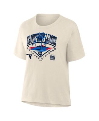Women's Cream 2026 Spring Training Grapefruit League Relaxed Hip Legacy T-Shirt