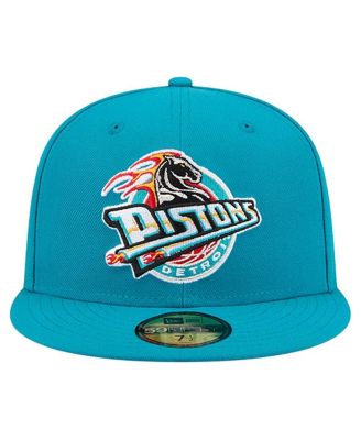 Men's Teal Detroit Pistons Core Logo 59FIFTY Fitted Hat