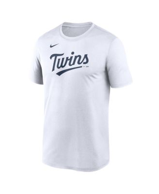 Men's White Minnesota Twins New Legend Wordmark Dri-FIT T-Shirt