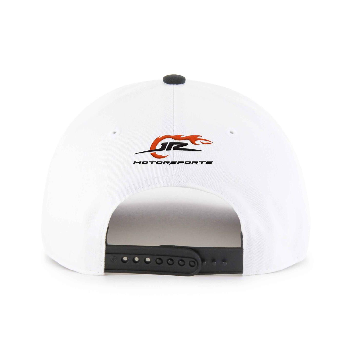 Мужская кепка '47 Brand White/Red Justin Allgaier Traveler Whiskey Two-Tone Hitch Adjustable Hat — фото 3