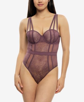 Women's Anika Lace Bodysuit Style 999747