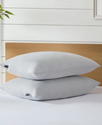Charcoal Knit 2-Pack Pillows, Standard