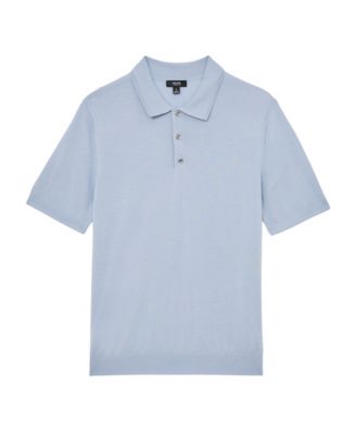 Men's Merino Wool Short-Sleeve Polo Shirt