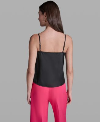 Women's V-Neck Lace Cami Top