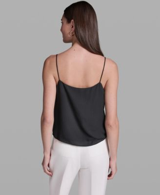 Women's Studded Scoop Neck Cami Top