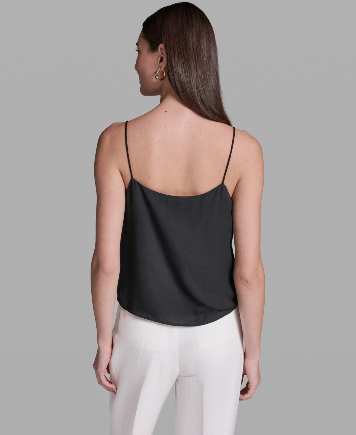 Bcbg Women's Studded Scoop Neck Cami Top