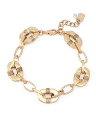 Malachite Reversible Link Bracelet