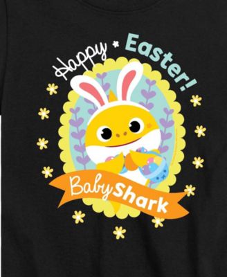Boys' Toddler 2T-5T Baby Shark Happy Easter Short-Sleeve Graphic T-Shirt