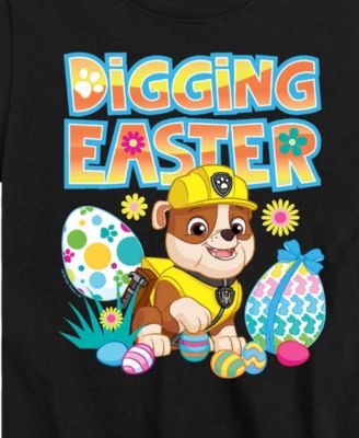 Boys' Toddler 2T-5T Paw Patrol Digging Easter Short-Sleeve Graphic T-Shirt