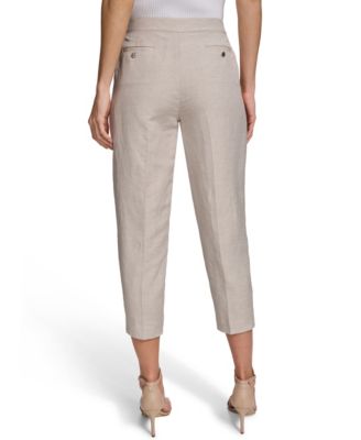 Petite Mid-Rise Ankle Pants