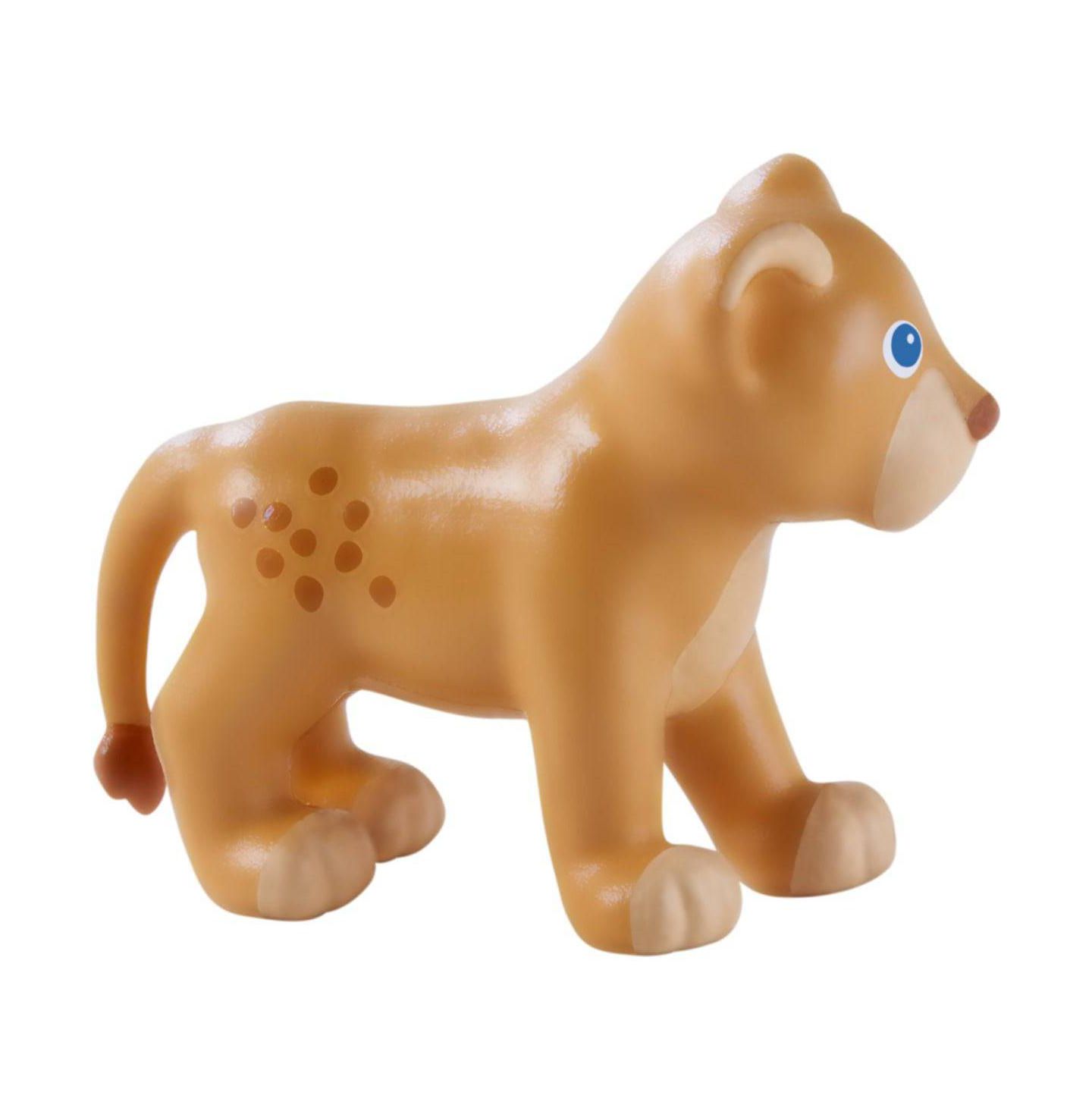 Детская фигурка Haba Little Friends Lion Cub Zoo Animal Plastic Figurine, 2"H, Ages 3+ — фото 2