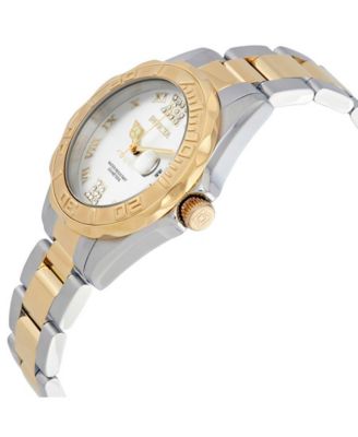 Women's 12852 Pro Diver Quartz Gold Dial Watch