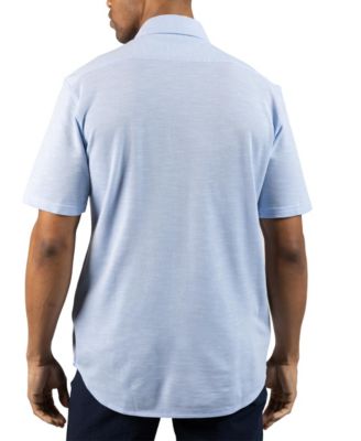Men's Slub Pique Short Sleeve Shirt
