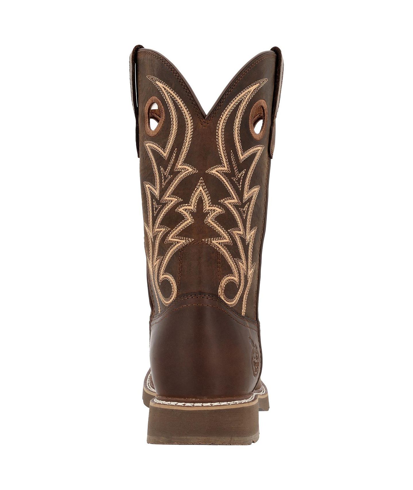 Мужские ботинки GEORGIA BOOT Core 37 11" Western Pull-On Work Boot, цвет: Коричневый — фото 9