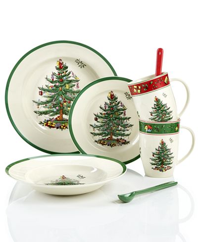 Spode Christmas Tree Sets Collection