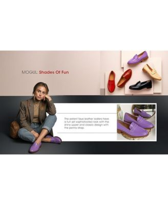 Womens Mogul Penny Strap Detail s Loafer