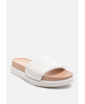 Womens Moulded Pool Slides