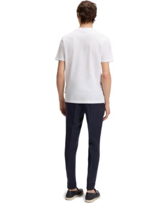 Men's Cotton-Blend Bubble-Jacquard T-Shirt