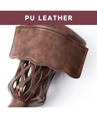 Set of 6 Heavy Duty PU Leather Billiard Pool Table Pockets, Pool Table Accessories