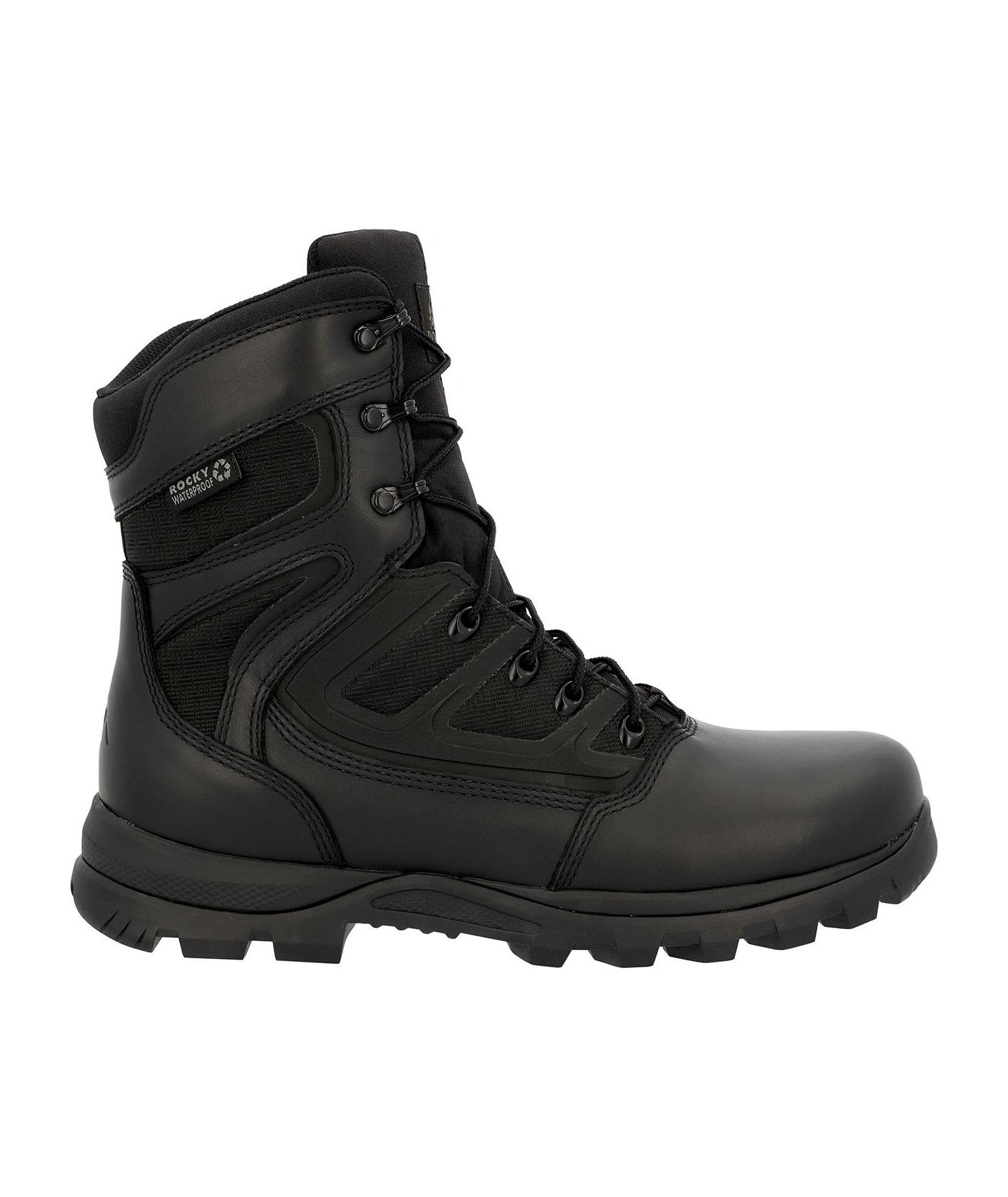 Мужские ботинки ROCKY Enforcer 8" Composite Toe Public Service Boot, цвет: Чёрный — фото 2