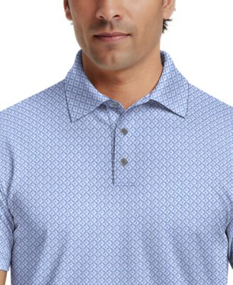 Men's Essential Geo Print Golf Polo Shirt