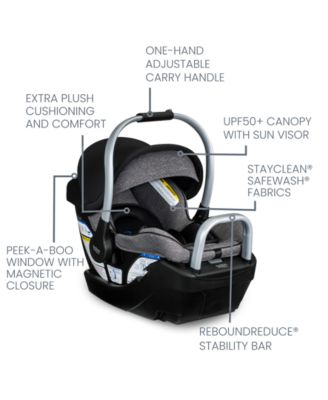 Baby Boys' or Girls' Willow SC Car Seat with Alpine Base