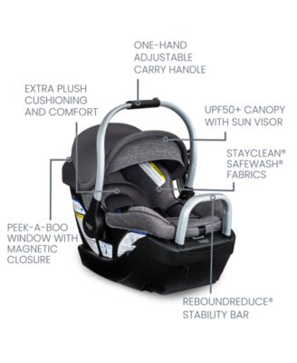 Baby Boys' or Girls' Willow SC Car Seat with Alpine Base