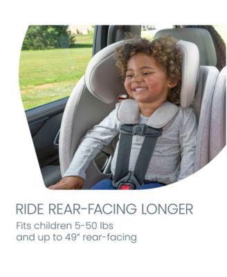 Little and Big Boys' or Girls' One4Life Slim All-in-One Car Seat