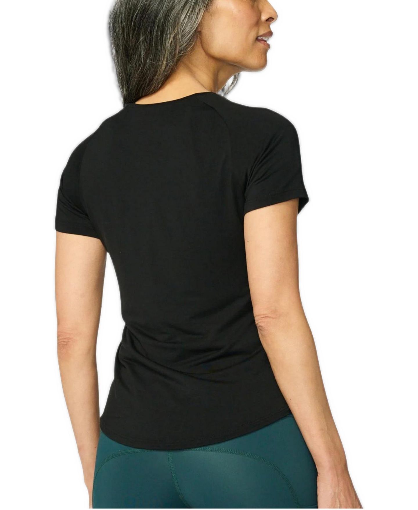 Женская футболка Forme Core V for Posture & Back Support, цвет: Оникс — фото 3