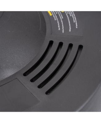 15 Inch Pressure Washer Surface Cleaner 4000 PSI Max with Dual One Quarter MNPT Nozzles for Driveway Patio Sidewalk Cleaning