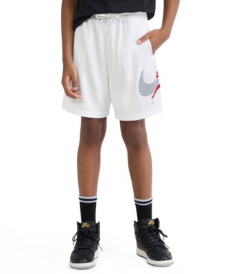 Boys' 8-20 Graphic Varsity-Style Mesh Shorts