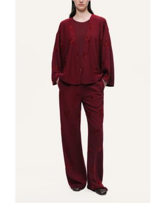 Women's Embellished Bootcut Pants