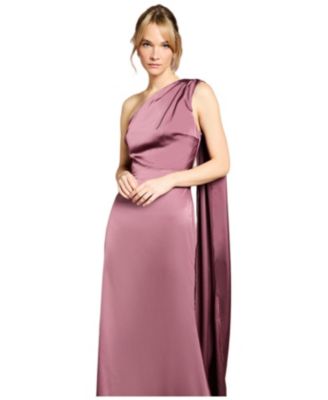 Women's One Shoulder Maxi Dress