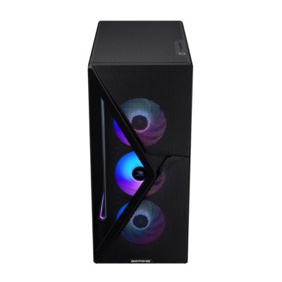 SMA7R77XT02 Liquid Cooled Gaming Desktop Computer, AMD Ryzen 7 7800X3D 4.2GHz, 32GB RAM, 1TB SSD, AMD Radeon RX 7700 XT 12GB, Windows 11