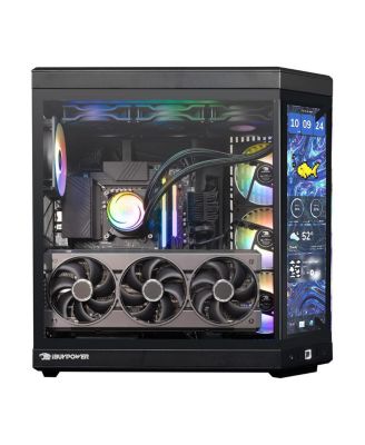 Y70TIBA7N5801 Liquid Cooled Gaming Desktop Computer, AMD Ryzen 7 9800X3D 4.7GHz, 32GB RAM, 2TB SSD, NVIDIA GeForce RTX 5080 16GB, Windows 11